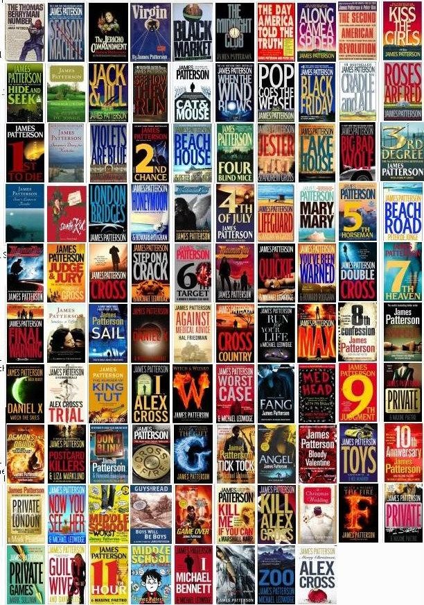 james patterson books in order to read